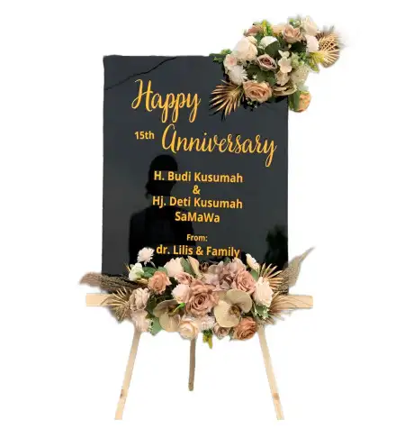 Papan Bunga Akrilik Cinerang